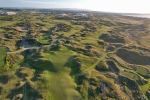Royal Portrush 6th Green Aerial
